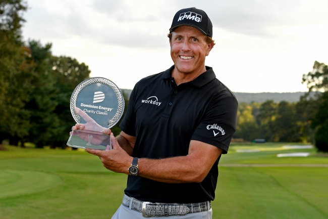 Dominion Energy Charity Classic 2020, Champions Tour, Phil Mickelson,