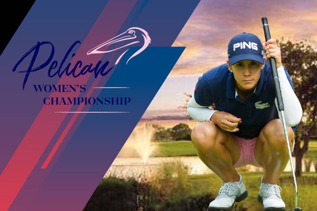Azahara Muñoz en el Pelican Womens Championship