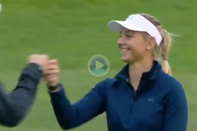 Emily Kristine Pedersen eagle Open de España dia 3