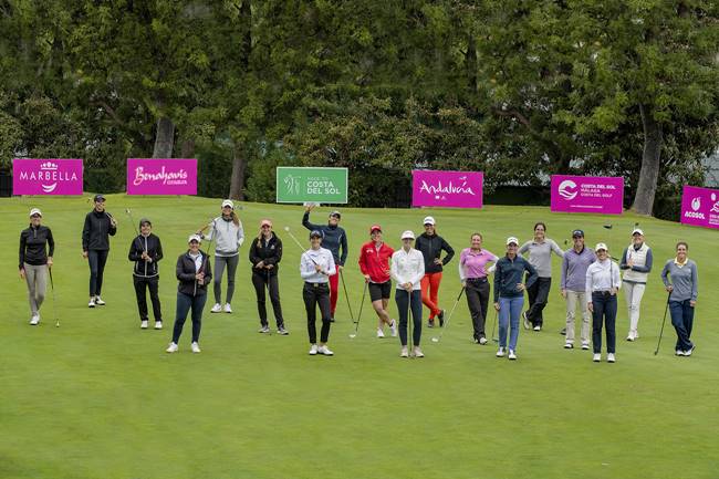Jugadoras españolas en el Andalucia Costa del Sol Open de España