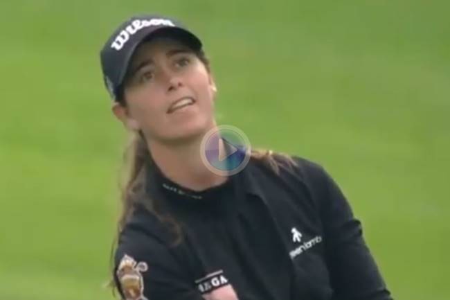 Nuria Iturrioz hoyo 16 birdie Open de España