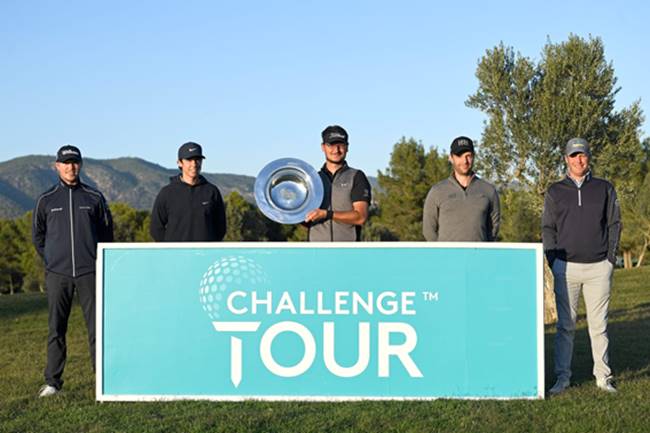 Pep Anglés y Top 5 Challenge Tour Road to Mallorca