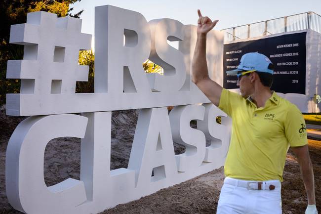 Rafa Cabrera en el RSM Classic. Foto @rsmclassic