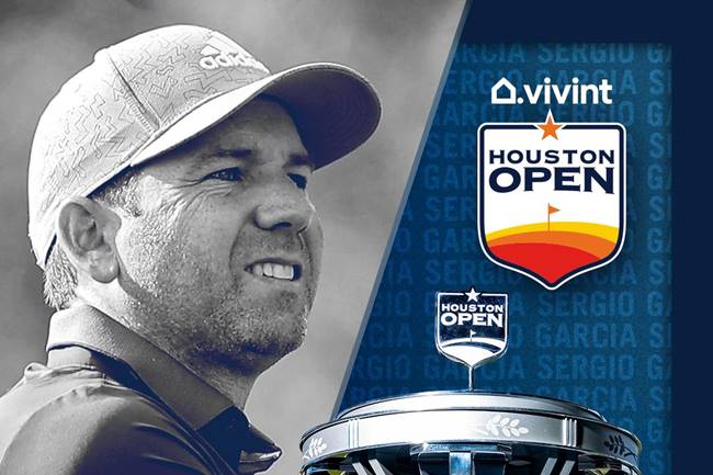 Sergio García en el Houston Open