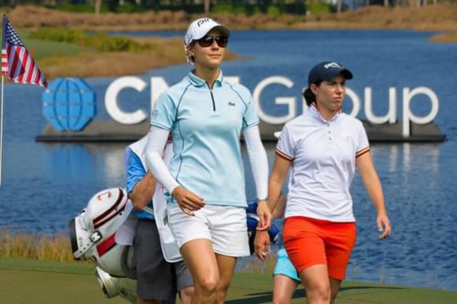Carlota Ciganda y Azahara Muñoz CME Group Tour Championship