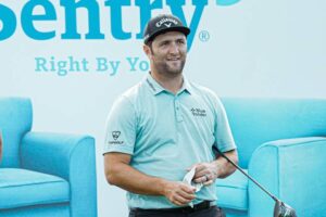 Jon Rahm en Hawaii. Foto @Sentry_TOC