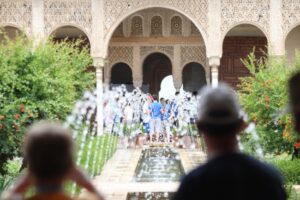 Patio de la Acequia, Alhambra, Turismo Andalucia,