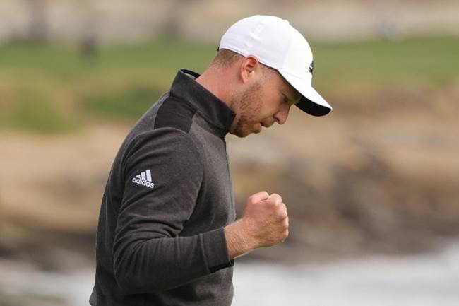 Daniel Berger campeón en Pebble Beach. Foto @PGATour