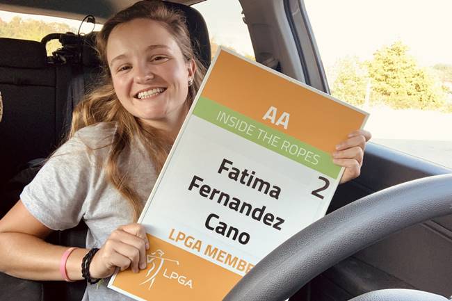 Fátima Fernández Tarjeta LPGA