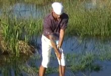 El Golf es duro… ¡El 90% de los jugadores del WGC-The Concession encontró el agua en alguna ronda!