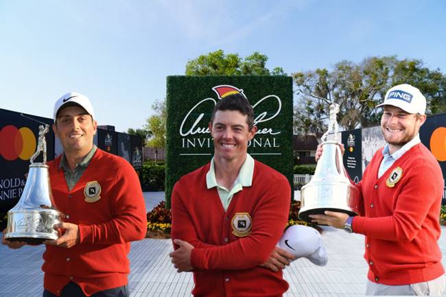 Hatton, Molinari y McIlroy son los tres últimos ganadores del Arnold Palmer Invitational