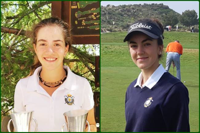 Paula Martín y Andrea Revuelta