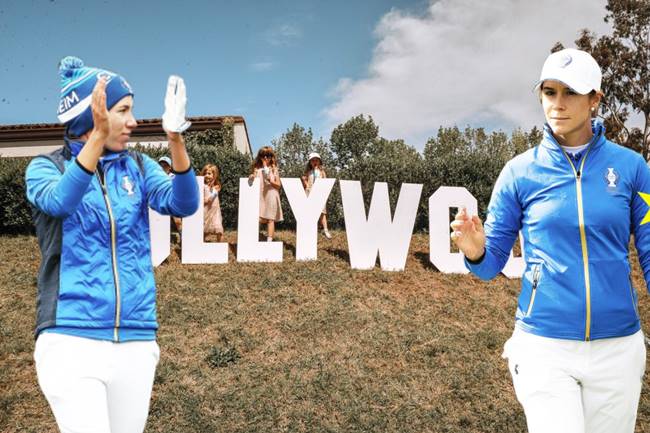 Carlota Ciganda y Azahara Muñoz LA Open Cartel Hollywood