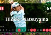 Matsuyama da un golpe encima de la mesa con una vuelta espectacular y encarga medio Masters