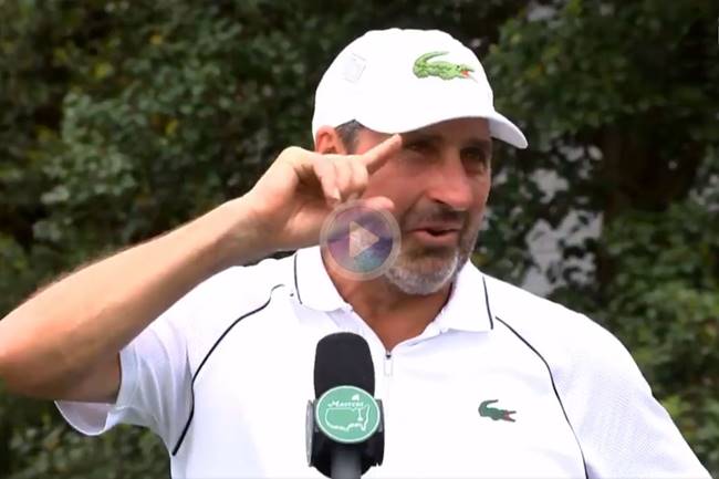 José María Olazábal declas Masters dia 2
