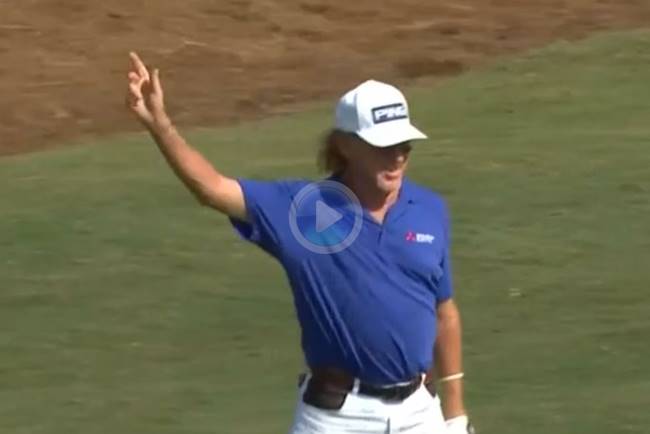 Miguel Ángel Jiménez eagle Chubb Classic dia 2