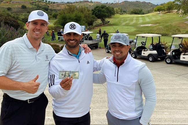 Víctor López Phil Mickelson 100 dólares