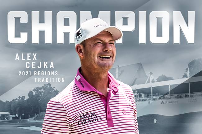 Alex Cejka campeón en el Regions Tradition