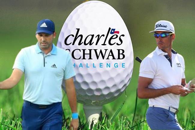 Charles Schwab Challenge bola Sergio García y Rafa Cabrera