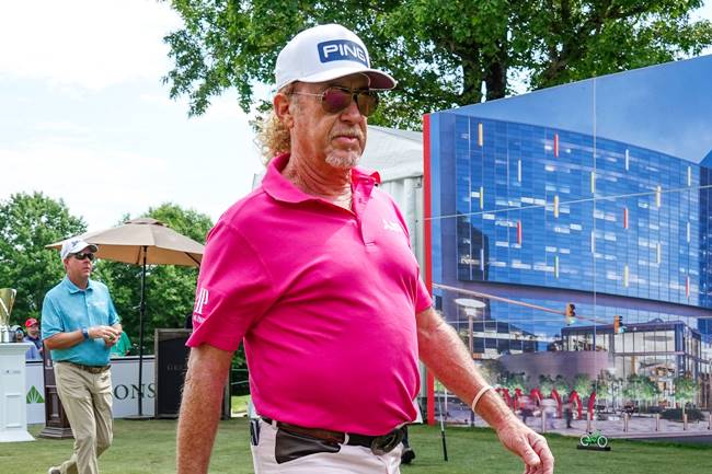 Miguel Ángel Jiménez en el Regions Tradition 2. Foto @ChampionsTour