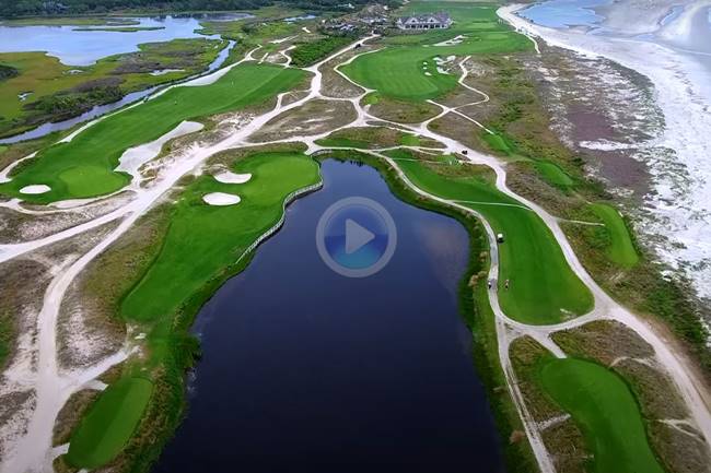 Conozca a vista de pájaro el Ocean Course, sede del US PGA, donde el viento es parte fundamental