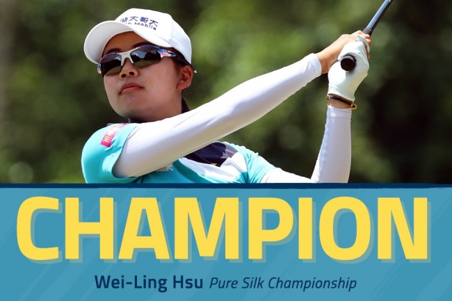 Pure Silk 21, River Course, LPGA, Wei Ling Hsu,