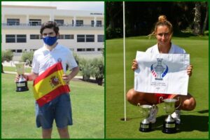 Sergio Jiménez y Rocío Tejedo Campeones de España Sub 16