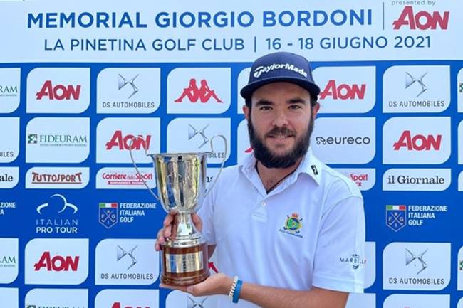 Ángel Hidalgo campeón en el Memorial Giorgio Bordoni