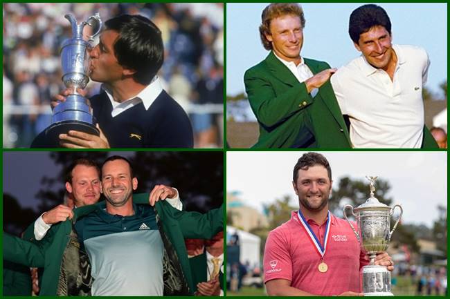 Campeones españoles Majors