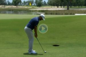 Dustin Johnson chip Palmetto día 1