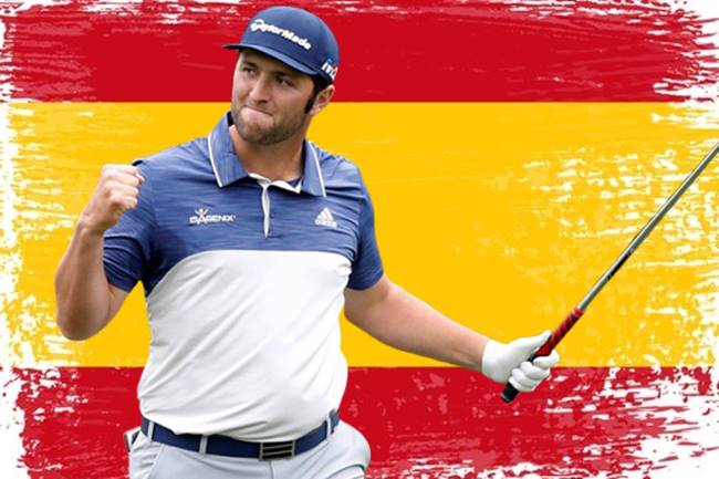 Jon Rahm Bandera España