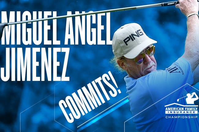 Miguel Ángel Jiménez en el American Family Imsurance