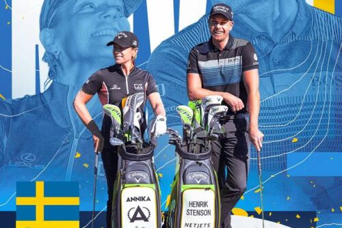 Henrik Stenson y Annika Sorenstam, estrellas en el ...