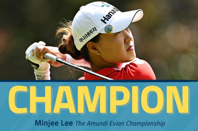 Minjee Lee, LPGA, Evian,