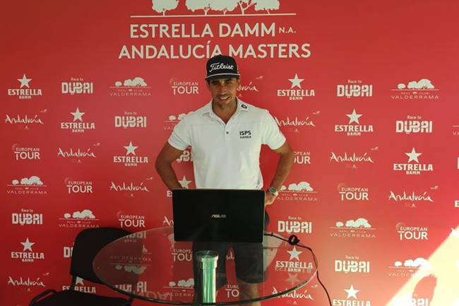 Rafa Cabrera declas Andalucía Masters miércoles