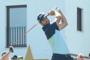 Santi Tarrío en el Andalucía Masters. Foto Fernando Molina, OpenGolf 650