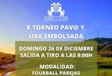 Font del Llop despide el año con el tradicional y divertido Torneo del Pav@ y Uva Embolsada (26 Dic)