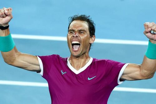 Rafa Nadal campeón del Australian Open. Foto @AusOpen