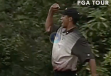 Este purazo de Tiger Woods le sirvió en bandeja el triunfo en el Tournament of Champions de 2000