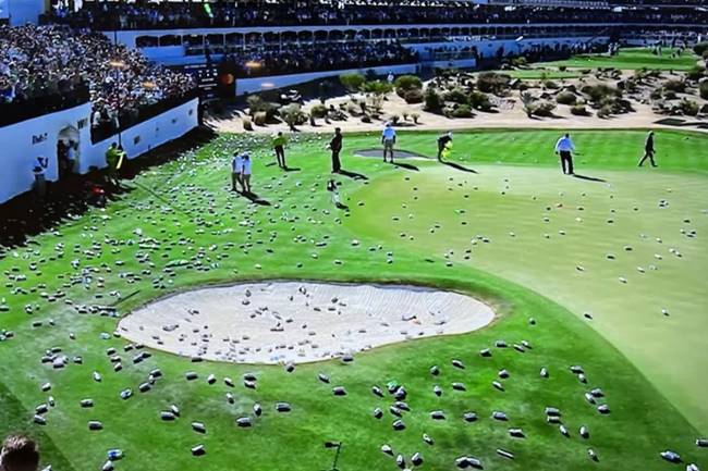 El PGA eleva la seguridad para evitar las imágenes del pasado año en el hoyo 16 del TPC Scottsdale