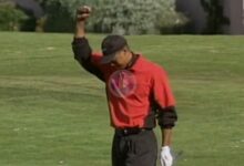 Tiger Woods se quedó en 1997 a punto de llevarse el Pebble Beach en una de sus primeras visitas