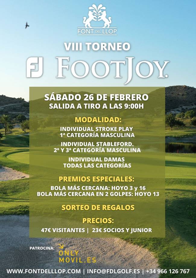 VIII Torneo Footjoy