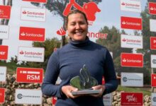 Camilla Hedberg, brillante campeona del Santander Golf Tour Zaragoza, primera prueba del Circuito