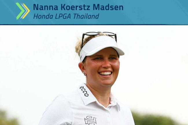 Nanna Koerstz Madsen, LPGA, Honda LPGA Thailand 22, Siam Country Club,