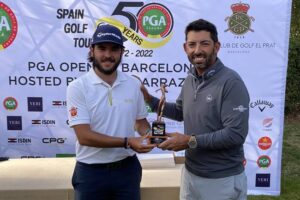 Open de Barcelona Angel Hidalgo ganador con Larrazábal