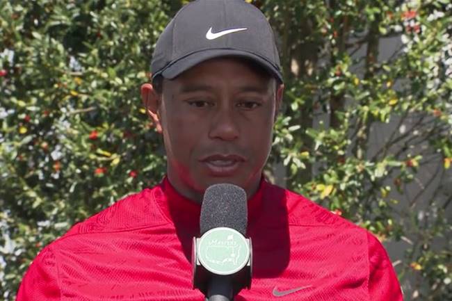 Tiger Woods declas Masters 2022 dia 4