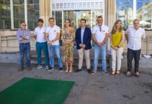 La alcaldesa de Ciudad Real da el golpe inaugural al II Camp. de la PGA de España Match-Play 2022