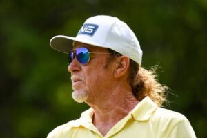 Miguel Ángel Jiménez en el Senior PGA Championship
