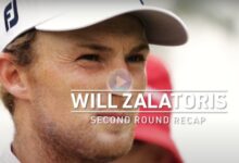 Will Zalatoris salió indemne este viernes de su encuentro con Southern Hills… ¡y con buena nota!