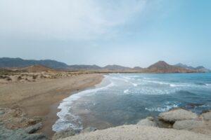 Turismo de Andalucia, Playa de los Genoveses, Níjar, Almería,